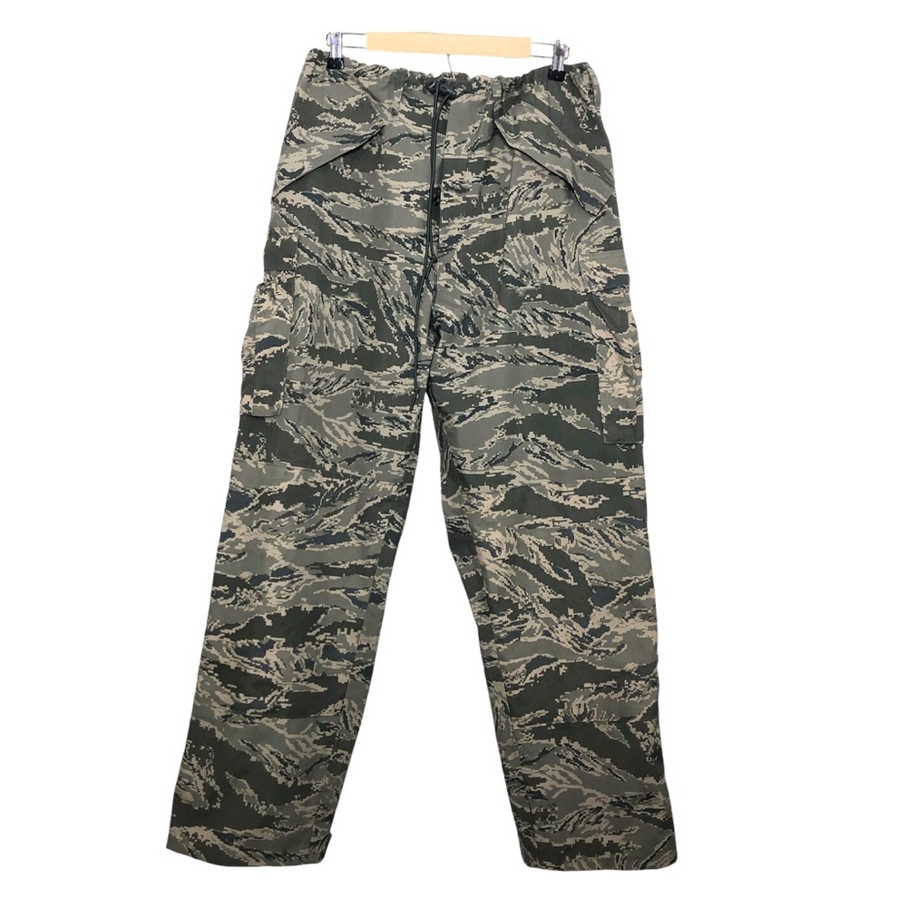 US Air Force Goretex Water Wind Proof Digital Tiger Stripe Camouflage Trousers L